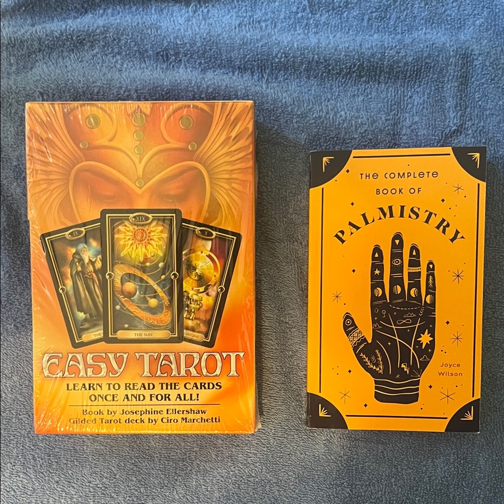Easy Tarot and Palmistry Book Set